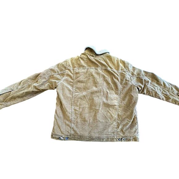 VINTAGE "GAP" Y2K ,Corduroy Jacket, XL ,Tan ,Grunge, 90'S, Western,Woodland - Picture 15 of 15